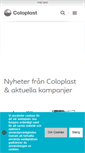 Mobile Screenshot of coloplast.se