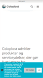 Mobile Screenshot of coloplast.dk